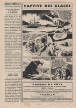 « Captive des glaces » Fillette n° 492 (22/12/1955).