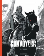 Couverture pour l'édition en noir et blanc (64 p., 29 €) et planche n° 3 (Lombard 2020)