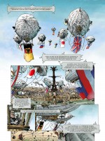 Un Tour du monde (revisité) façon Jules Verne ? (extrait du T3 - planches 1 et 2 ; Delcourt 2020)