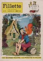 Couverture signée Luco Fillette n° 390 (07/01/1954).