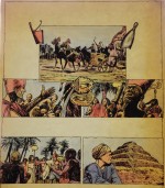 Une autre planche originale de Gal pour « Les Grandes Civilisations » dans Pistolin (1957).