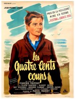 Affiche pour « Les Quatre Cents Coups » en 1959.