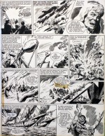 Une page originale de « El Sarid le sanguinaire ».