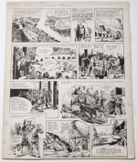 Planche originale pour l'épisode « Le Casque de Thor ».