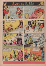 « Luc et Lili » Fripounet n° 23 (08/06/1961).