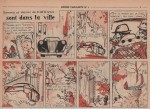 « Les Martiens sont dans la ville » Cœurs vaillants n° 1 (06/01/1957).