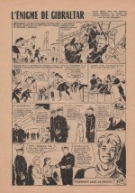 « L’Énigme de Gibraltar » Bernadette n° 499 (24/06/1956).