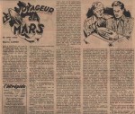 « Le Voyageur de Mars » L’Intrépide n° 104 (01/11/1951);