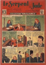 « Le Serpent de jade »  Collection Vaillance n° 36 (07/1948).