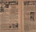 « La Guerre est déclarée » : Cœurs vaillants n° 37 (14/09/1947).