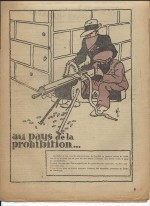 Tintin va passer à l'attaque !  Extrait de Le Petit Vingtième n° 32 (6 août 1931), p. 9 - © Hergé/Moulinsart 2020.