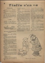 Extrait de Le Petit Vingtième n° 35 (27 août 1931), p. 8 - 9 et détail - © Hergé/Moulinsart 2020.