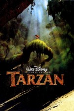 Affiche pour le film d'animation Disney « Tarzan » (Kevin Lima et Chris Buck, 1999).