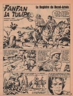 « Fanfan la tulipe » Pif gadget n° 1359/121 (06/1971).