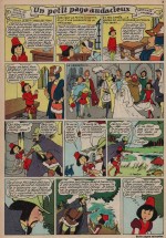 « Un petit page audacieux » Fripounet n° 47 (03/11/1965).