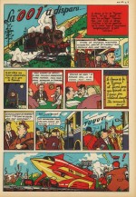 « La 001 a disparu » Coeurs vaillants n° 47 (1958).
