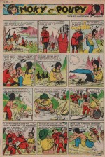 « Moky et Poupy » Cœurs vaillants n° 26 (29/06/1958).
