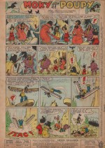 « Moky et Poupy » Cœurs vaillants n° 52 (28/12/1961).