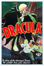 Affiche et photogrammes pour le film culte de Tod Browning en 1931.