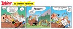 Six strips promotionnels encore énigmatiques (éd. Dargaud et Albert René - 2021).