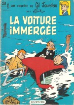 Une référence nommée Tillieux (couverture pour « La Voiture immergée », Dupuis 1960).