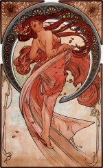 La Danse par Mucha (1898).