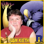 The Maxx et Sam Kieth pour le Comic-Con de Rhode Island de 2017.