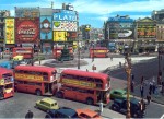 Vue de Piccadilly Circus en 1963.