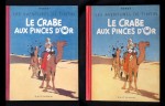 Les deux éditions alternées A22 (avec un premier plat grande image) et A21 (avec le premier plat « Crabe » couleurimprimé en décembre 1943).