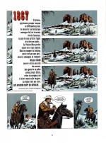 Page 1 de « Piste pour Santa Fe » originelle dans l'intégrale Tout W. Vance.