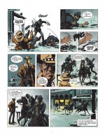 Page 4 de « Piste pour Santa Fe » dans la nouvelle intégrale « Ringo ».