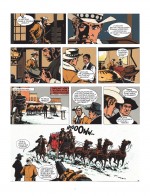 Page 5 de « Piste pour Santa Fe » dans la nouvelle intégrale « Ringo ».