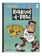 Burp, en couverture d'une édition limitée de la « Rubrique-à-brac » T3 (Dargaud 1999-2022).