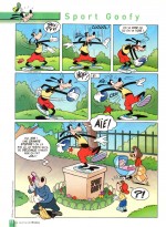 « Sport Goofy » - dessin Comicup/Antonio Gonzalez - Le Journal de Mickey n° 2660 (11/06/2003).