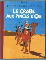 Couleurs intenses et sable orange pour cet exemplaire quasi neuf du « Crabe aux pinces d’or » — collection P. Dognon —.