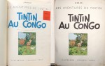 Titre en bleu en page de titre (éditions B1, archives Casterman) et titre en noir (éditions suivantes).