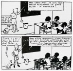 Dans la nouvelle version, la leçon de géographie devient leçon de calcul, afin d’atténuer le caractère belge et pour faciliter la diffusion à l’étranger.