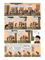 « Elliot au collège T1 : Panique en sixième »  page 7.