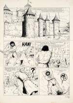 Planche originale pour « Arthur au royaume de l’impossible ».