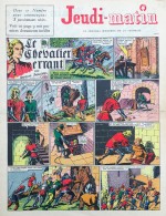 «Le Chevalier errant » (projet sans suite ?) en couverture du n° 0 du supplément jeunesse de Jeudi-Matin (1949).