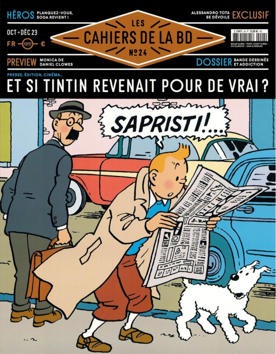 Le journal Tintin revient après 35 ans d'absence