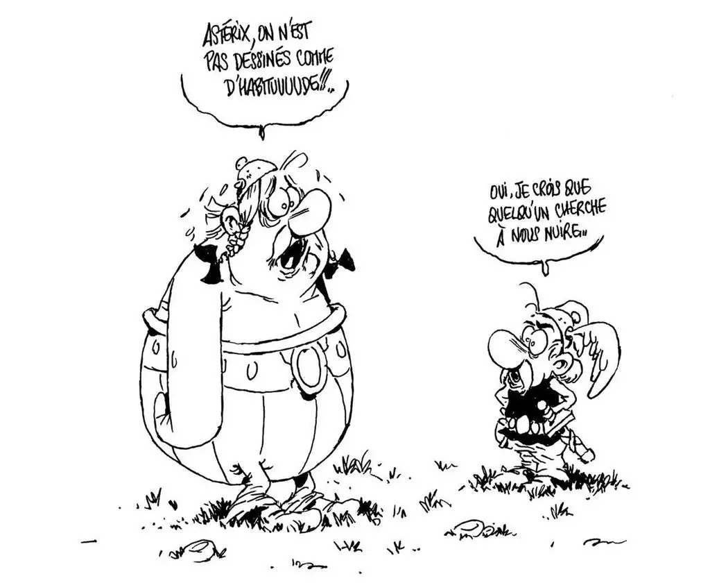 Astérix, « L'Iris Blanc » : la couverture du nouvel album scénarisé par  Fabcaro dévoilée - Le Parisien