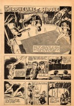 « L’Orpheline du cirque », dessin de Pierre Le Guen - Mireille n° 9 (10/11/1953).