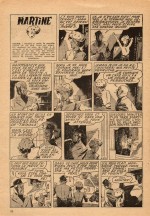 « Marion », dessin de Steve Dowling - Mireille n° 87 (29/09/1955).