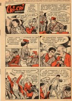 « Cricri reporter », dessin de noël Gloesner - Nano et Nanette n° 191 (11/10/1960).