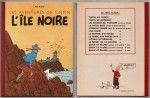 Édition originale en couleurs de « L’Île noire » au second plat A20. Collection P. Dognon.