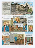 « Londres en péril » : une aventure de Lefranc dessinée par André Taymans et Erwin Drèze.