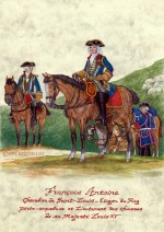 Le porte-arquebuse royal François Antoine et son fils Robert-François-Marc Antoine (de Beauterne) sur les bords de l'Allier au cours de l'été 1765