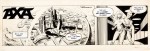 Original du  premier strip d'« Axa », scénario de Donee Avenel, dans The Sun, en 1978.
