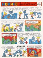 « Horace, cheval de l’Ouest », première page dans Pif-Gadget n° 71 (juin 1970).